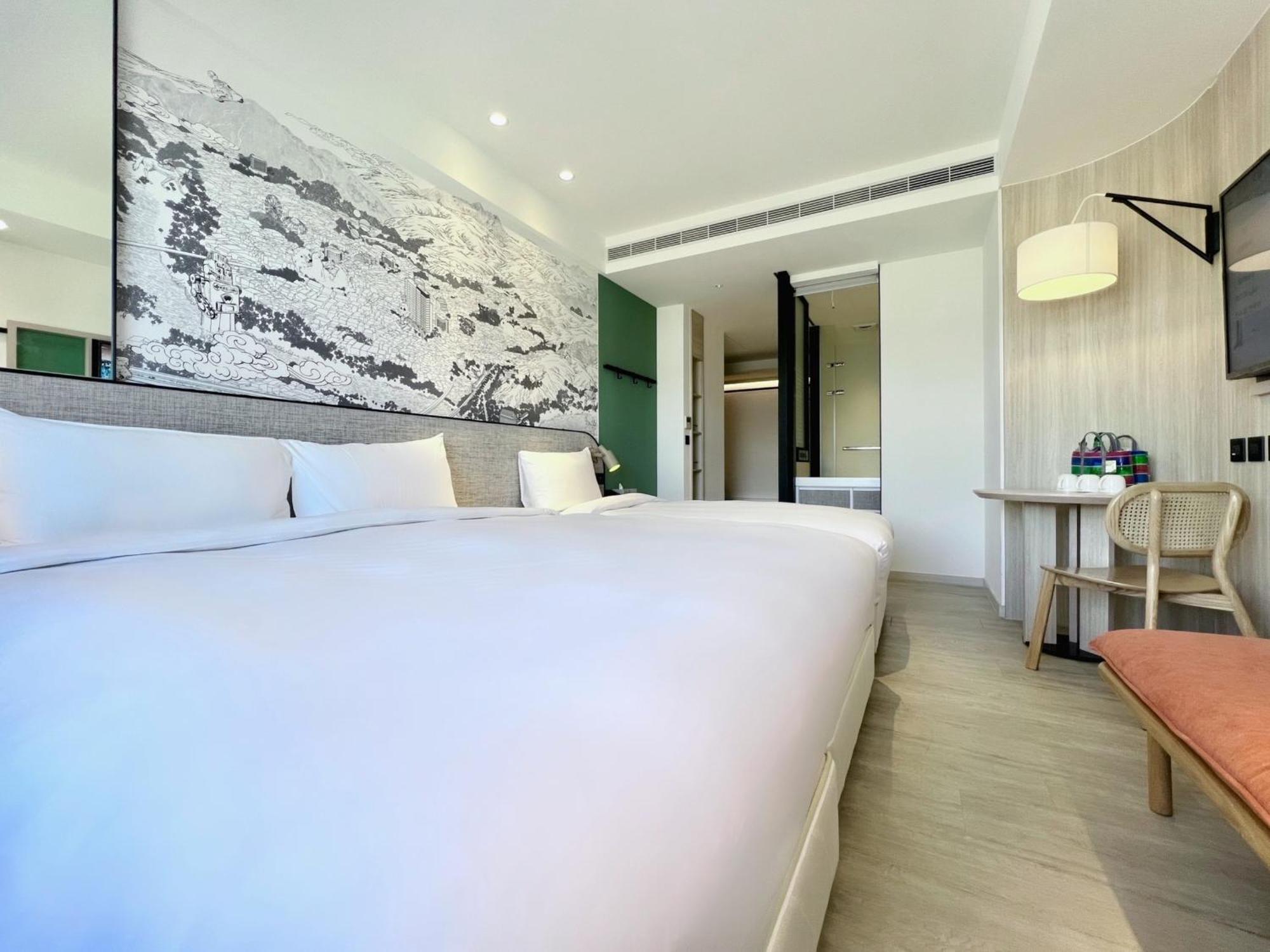 Boutech Jiantan Hotel Tajpej Kültér fotó