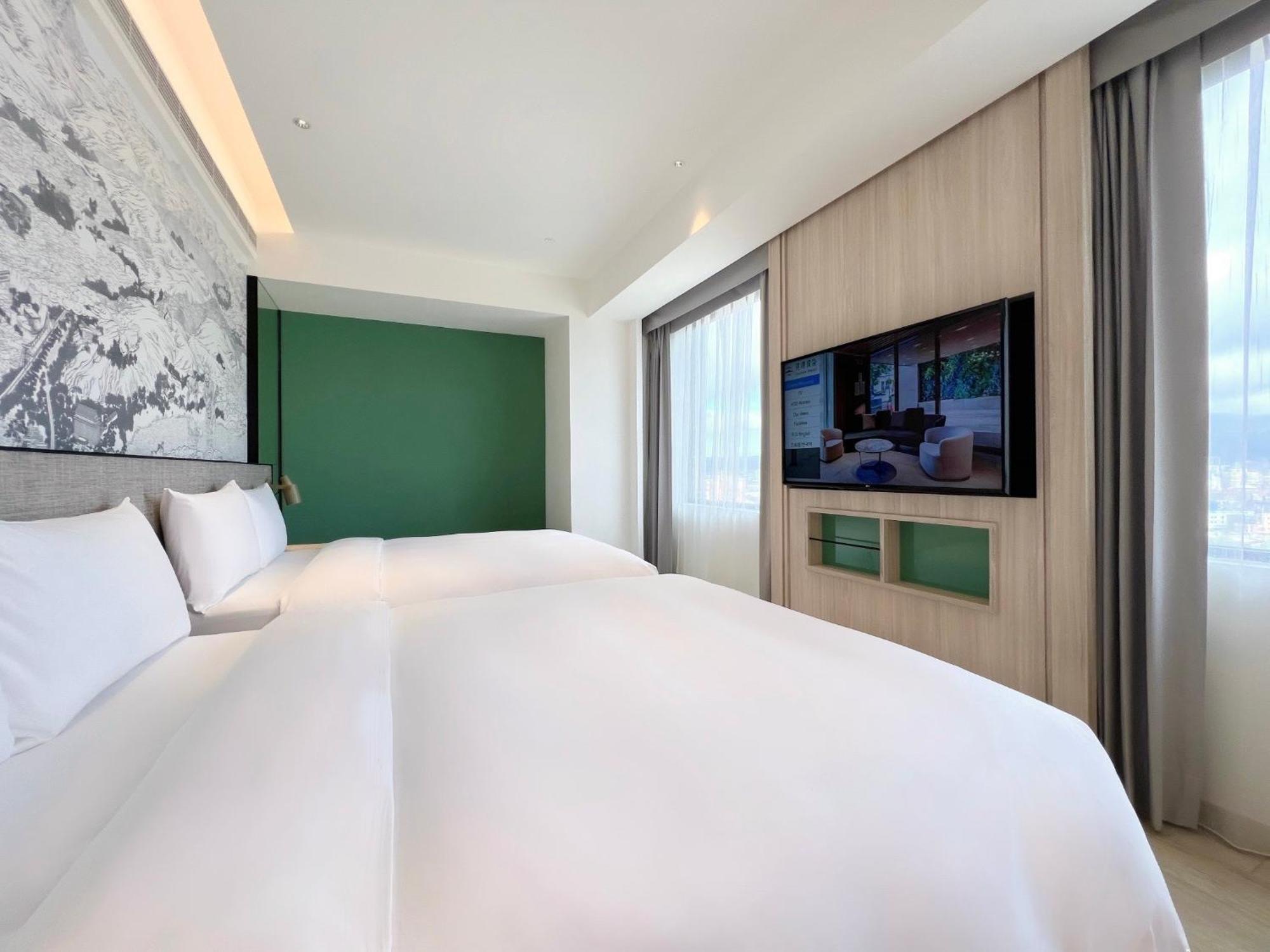 Boutech Jiantan Hotel Tajpej Kültér fotó