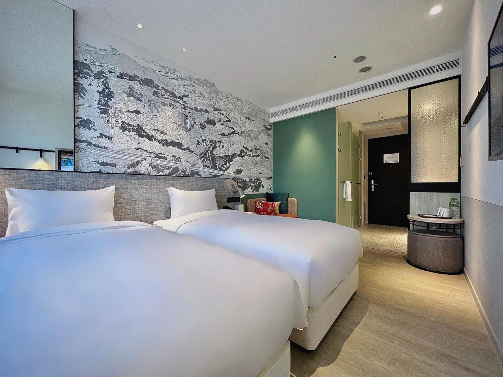 Boutech Jiantan Hotel Tajpej Kültér fotó