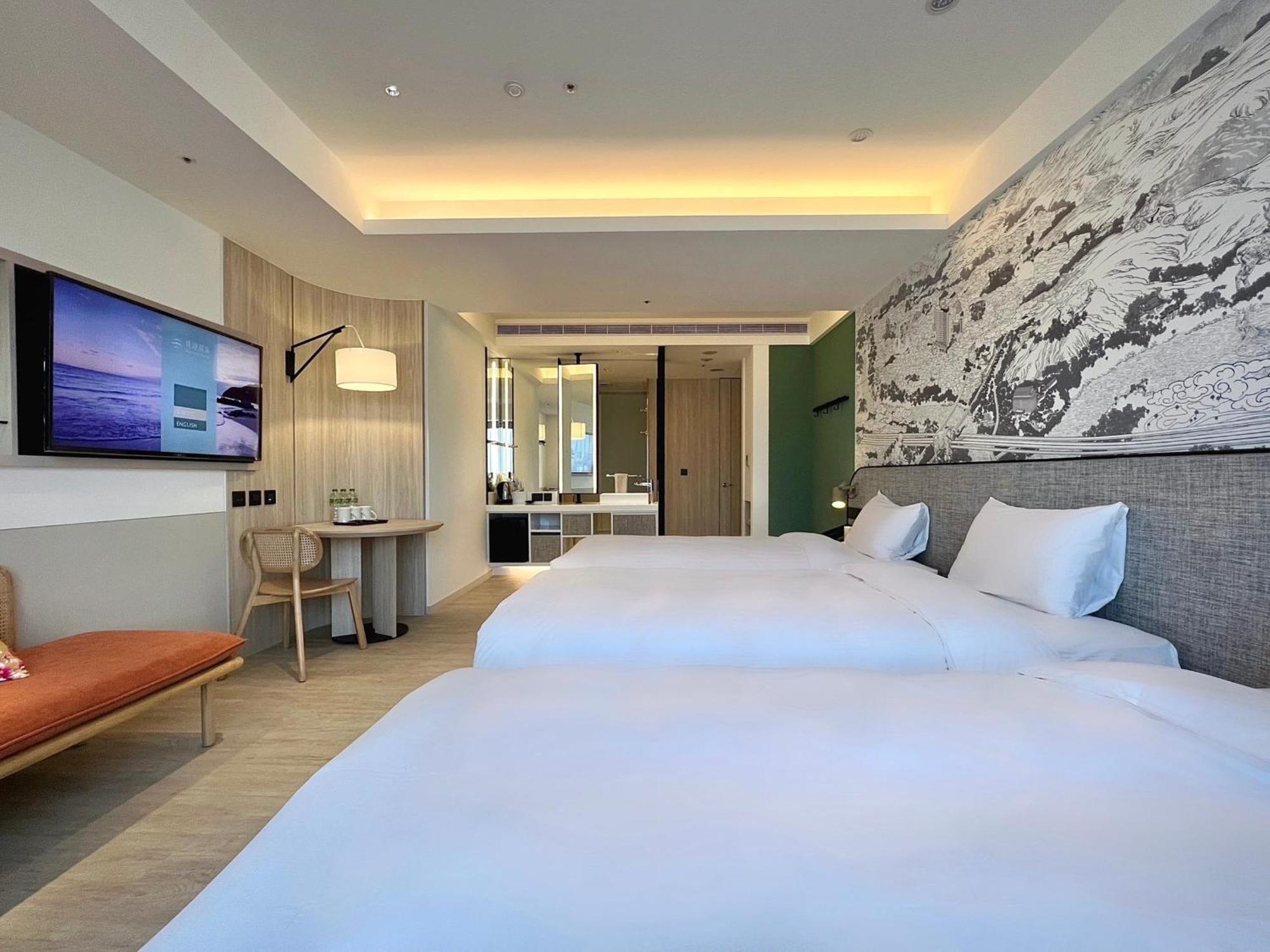 Boutech Jiantan Hotel Tajpej Kültér fotó