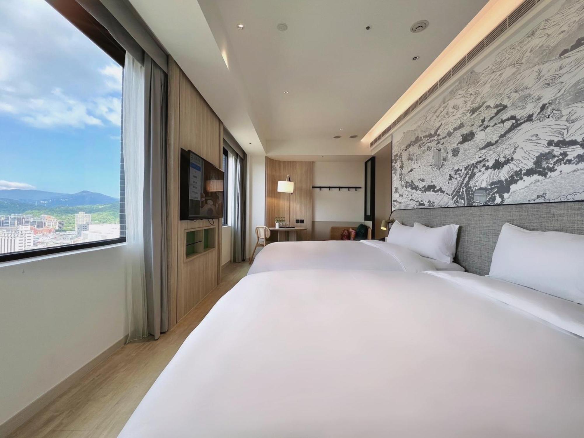 Boutech Jiantan Hotel Tajpej Kültér fotó